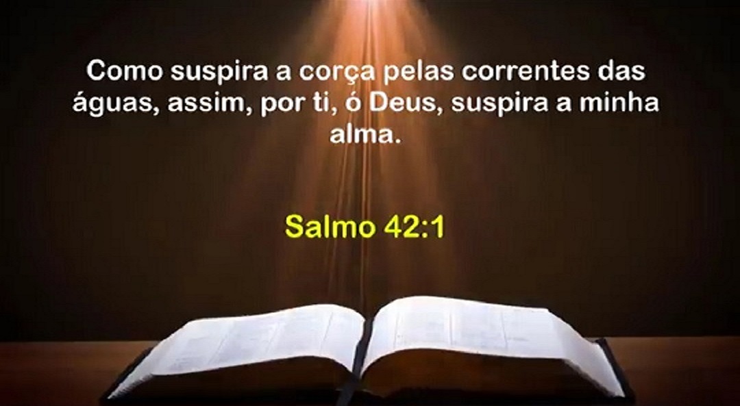 SALMOS 42 VERSÍCULOS 1 A 11 » Pregando O Evangelho